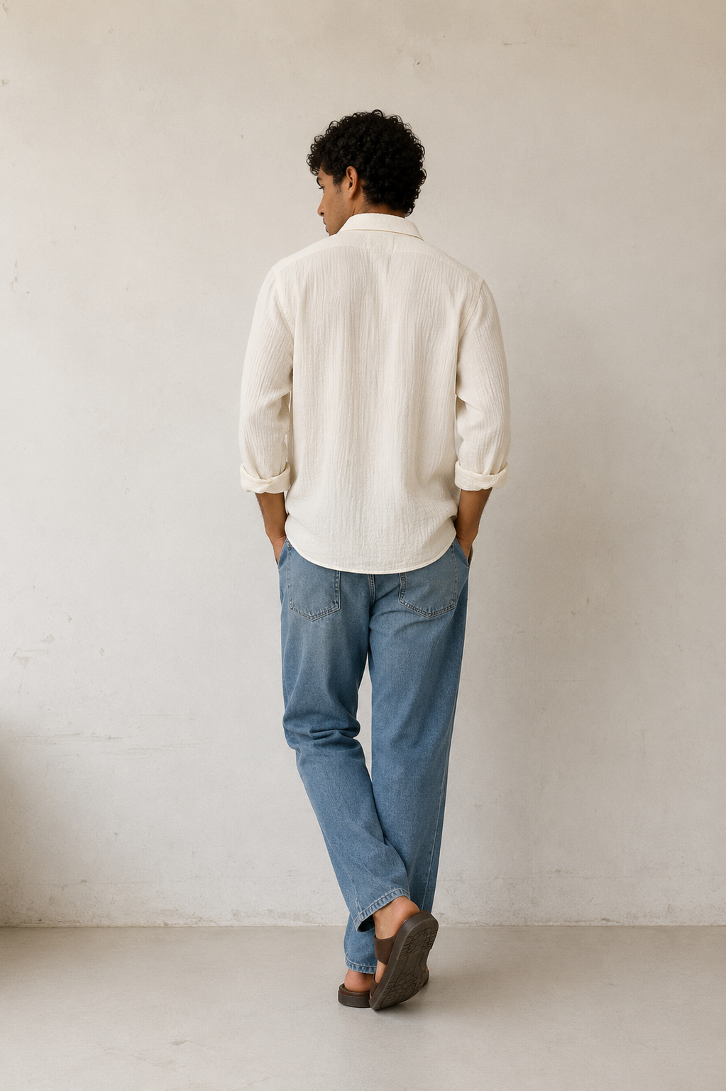 GAUZE SHIRT CLOUD